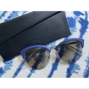 Navy Blue Dior Sunglasses
